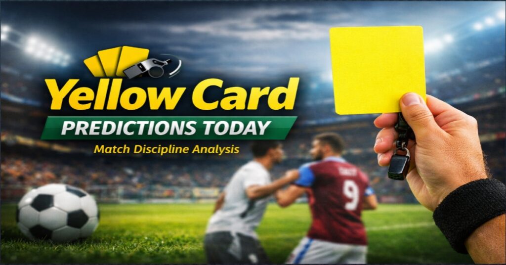 yellow card predictions today football matches